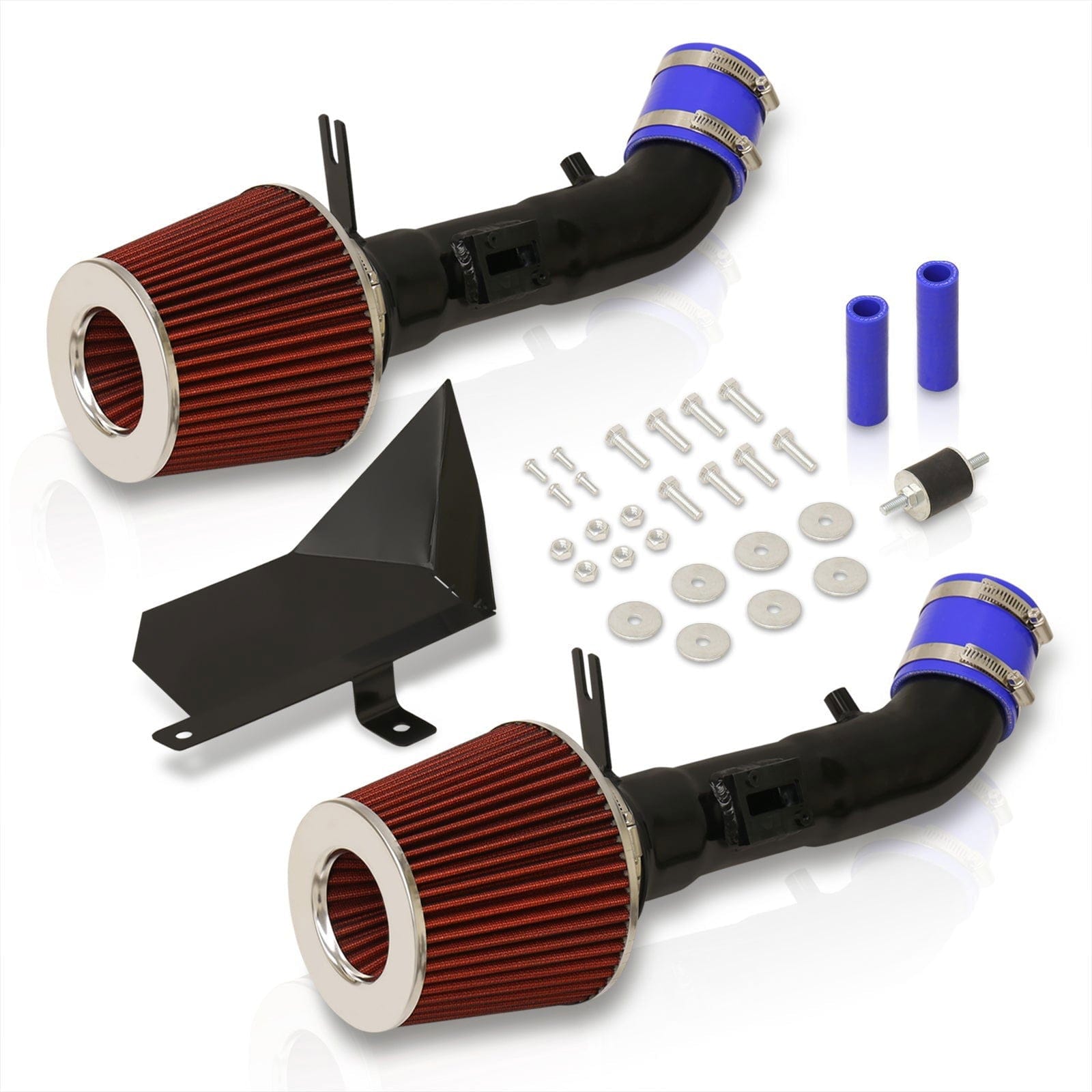 Infiniti G37 2008-2013 / Nissan 370Z 2009-2020 Short Ram Air Intake Black - Parts Agent