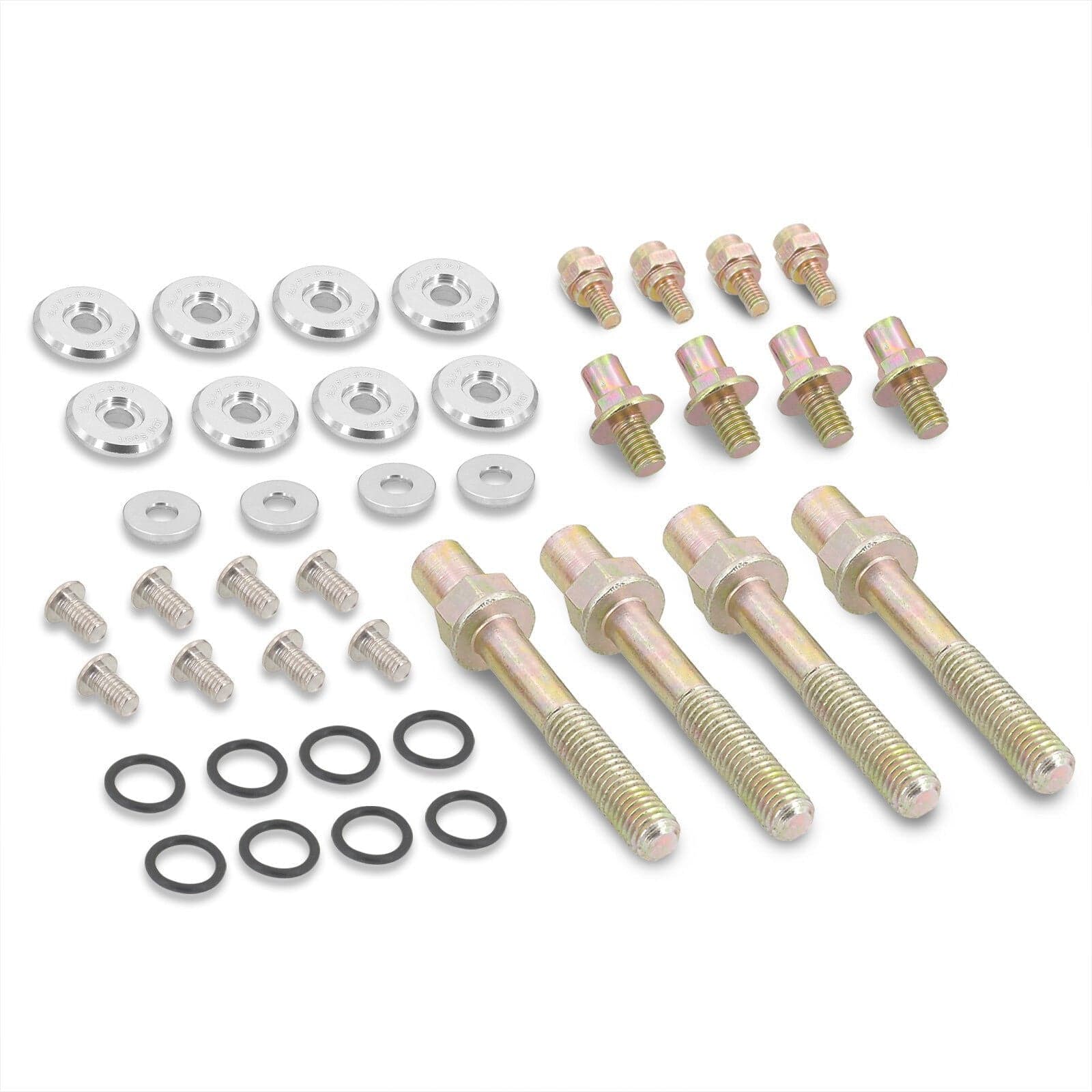 JDM Sport Acura Honda B-Series B16 B17 B18 B20 Low Profile Valve Cover Washers Bolt Kit Polished - Parts Agent