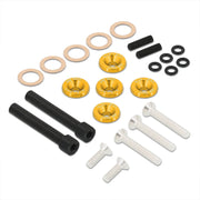 JDM Sport Acura Honda D-Series D15 D16 Low Profile Valve Cover Washers Bolt Kit Gold - Parts Agent