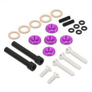 JDM Sport Acura Honda D-Series D15 D16 Low Profile Valve Cover Washers Bolt Kit Purple - Parts Agent