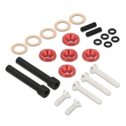 JDM Sport Acura Honda D-Series D15 D16 Low Profile Valve Cover Washers Bolt Kit Red - Parts Agent