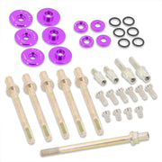 JDM Sport Acura Honda K-Series K20 K24 Low Profile Valve Cover Washers Bolt Kit Purple - Parts Agent