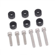 JDM Sport Acura Honda VTEC Solenoid Cap Cup Washers Bolt Kit Black - Parts Agent
