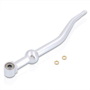 JDM Sport Acura Integra 1990-2001 / Honda Civic 1988-2000 / CRX 1988-1991 / Del Sol 1993-1997 Heavy Duty Dual Bend Short Shifter Silver - Parts Agent