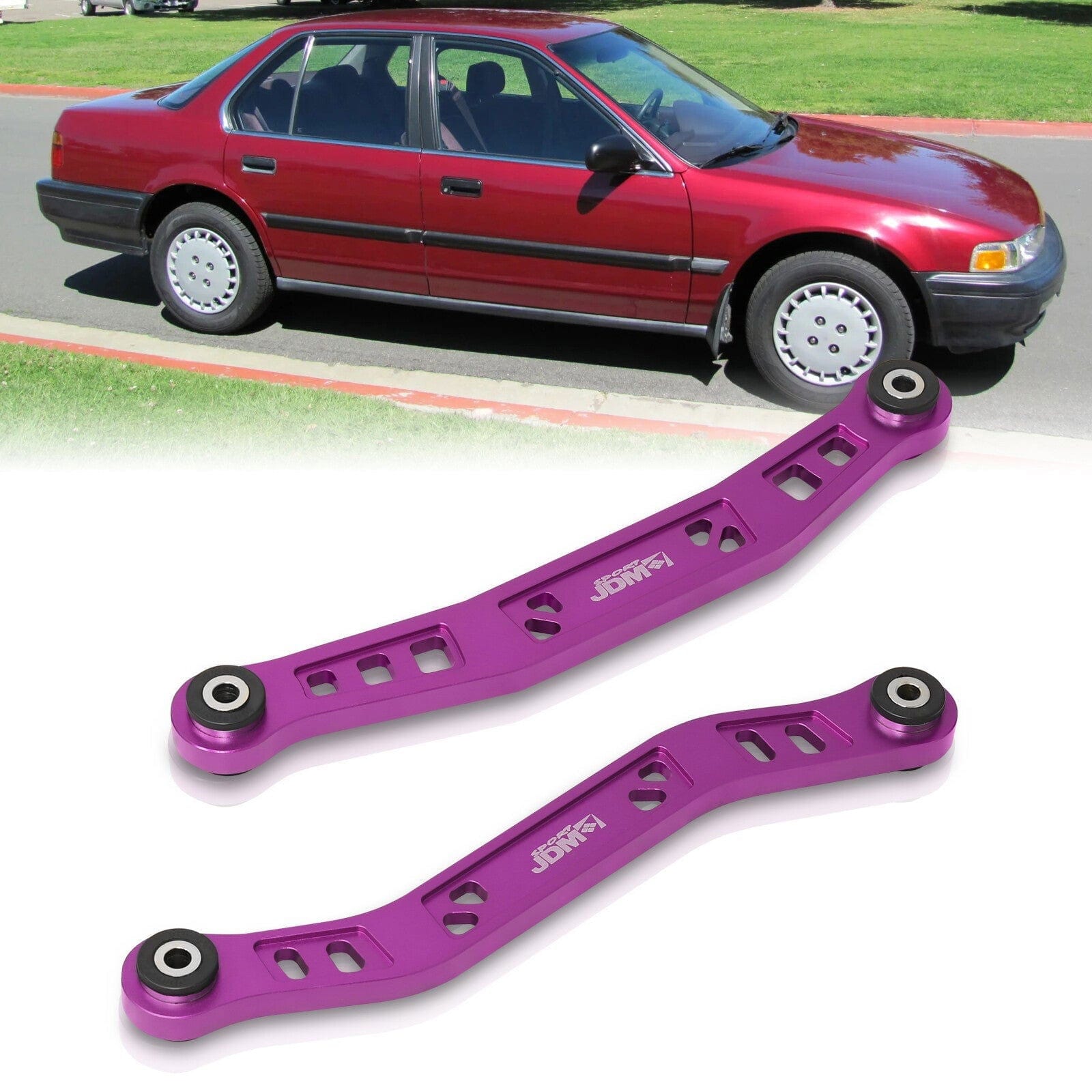JDM Sport Honda Accord 1990-1993 Rear Lower Control Arms Purple - Parts Agent