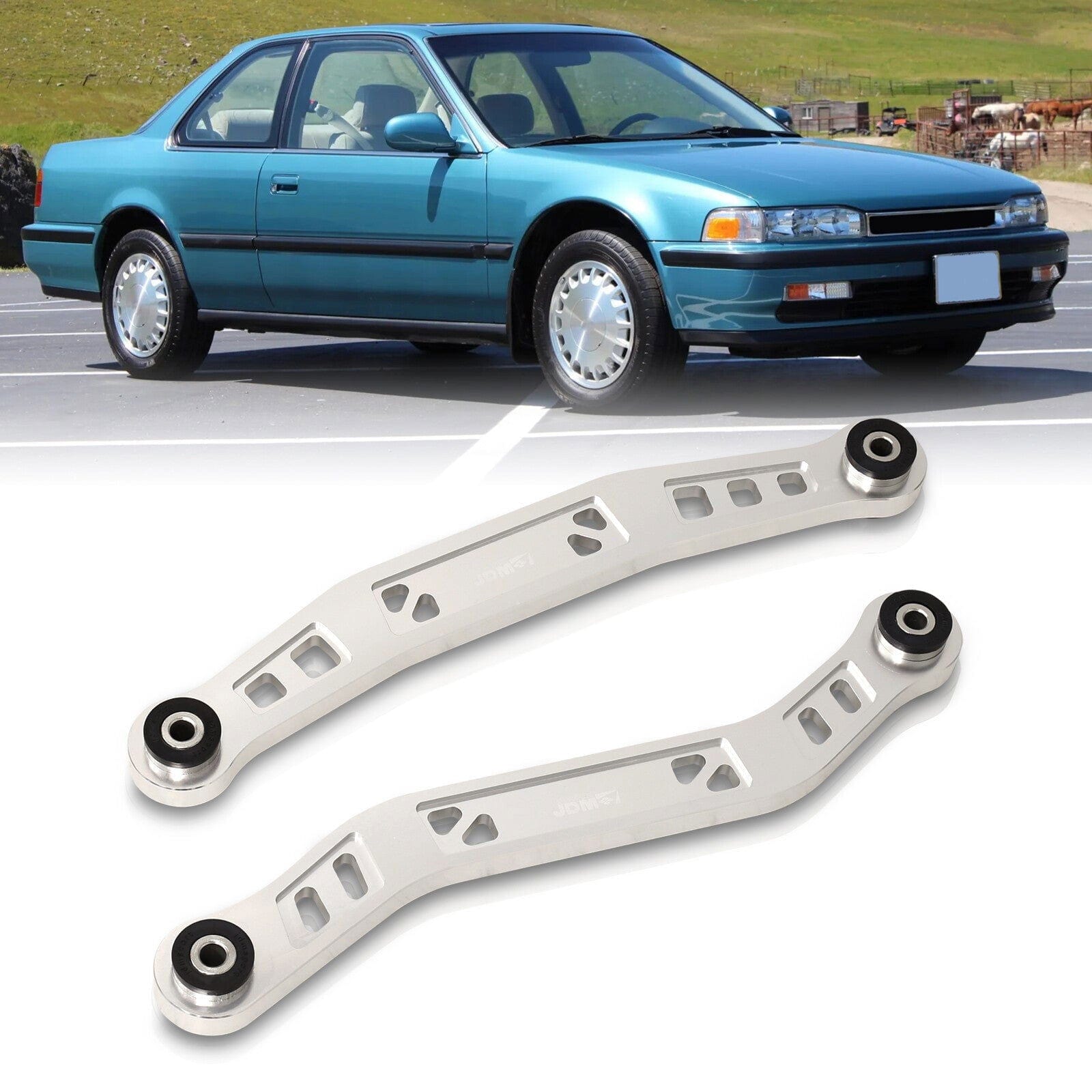 JDM Sport Honda Accord 1990-1993 Rear Lower Control Arms Silver - Parts Agent