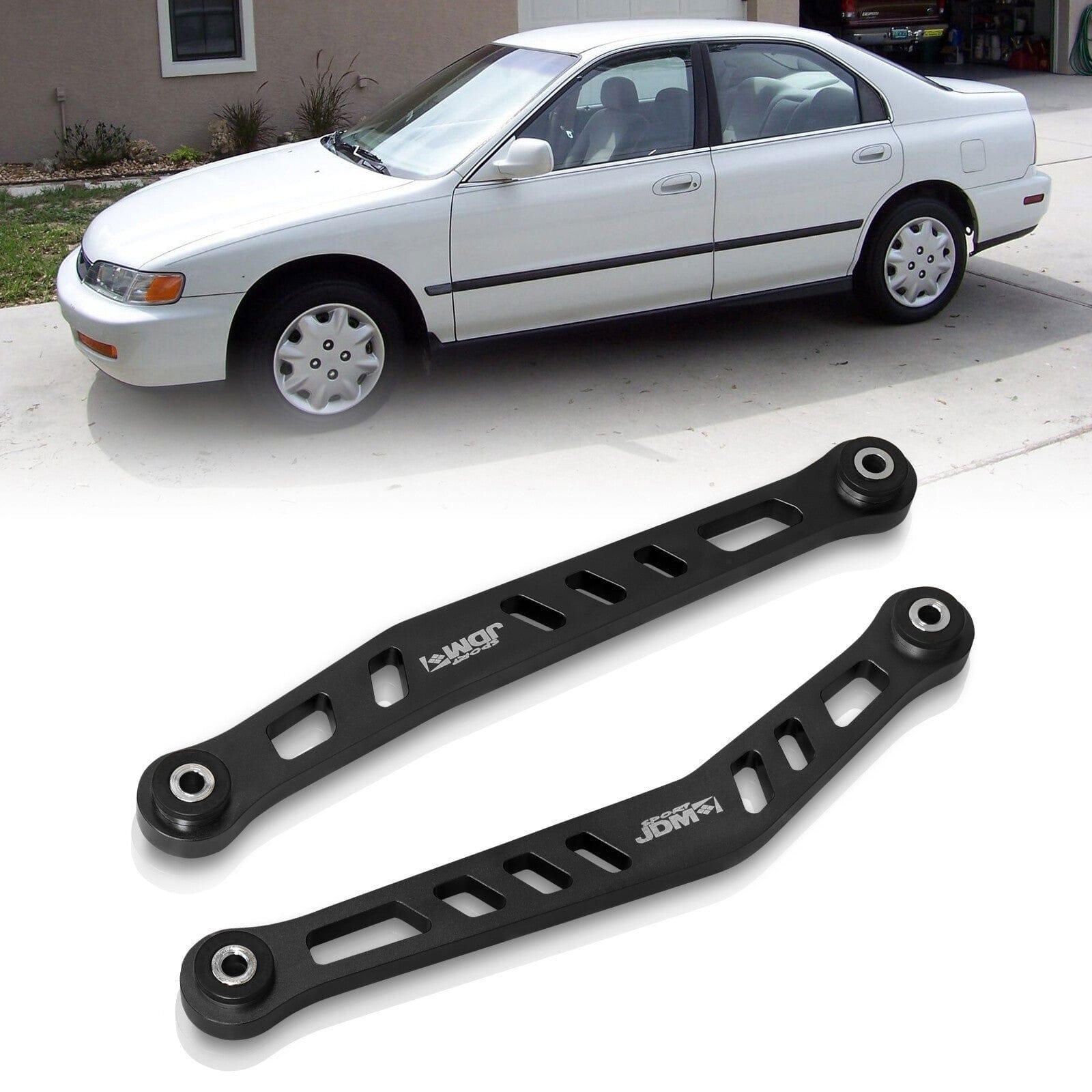 JDM Sport Honda Accord 1994-1997 Rear Lower Control Arms Black - Parts Agent