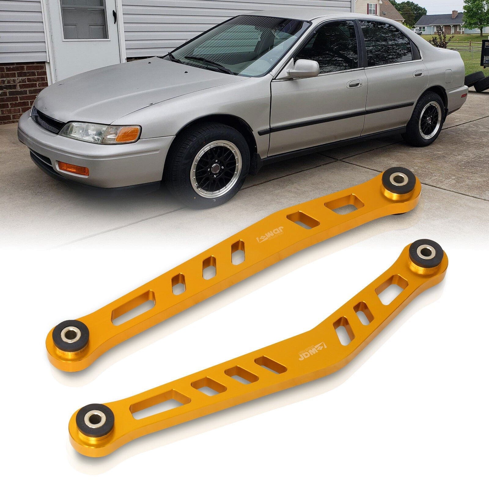 JDM Sport Honda Accord 1994-1997 Rear Lower Control Arms Gold - Parts Agent