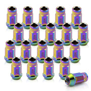 JDM Sport M12 X 1.5 Aluminum Open Lug Nuts Multi Color (20 Piece) - Parts Agent
