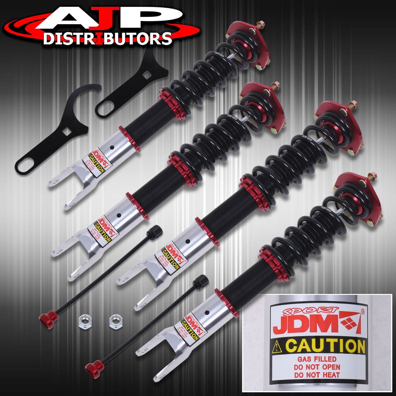 JDM Sport Mazda Miata MX5 2016-2021 32 Way Adjustable Coilovers Kit - Front: 6K / Rear: 4K - Parts Agent