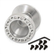 JDM Sport Mitsubishi Eclipse 1989-2005 Aluminum Steering Wheel Adapter Hub Polished - Parts Agent