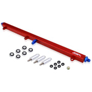 JDM Sport Toyota 1JZ 1986-1992 Fuel Rail Red with Black Fittings - Parts Agent