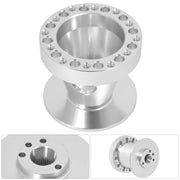 JDM Sport Toyota Corolla 1984-1989 / MR2 1984-1989 Aluminum Steering Wheel Adapter Hub Polished - Parts Agent