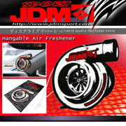 JDM Sport Turbo Design Hangable Air Freshener Black Squash - Parts Agent