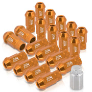 JDM Sport Universal 12 x 1.50 Lug Nuts Gold (20 Pieces) - Parts Agent