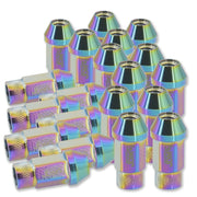 JDM Sport Universal 12 x 1.50 Lug Nuts Neo Chrome (20 Pieces) - Parts Agent