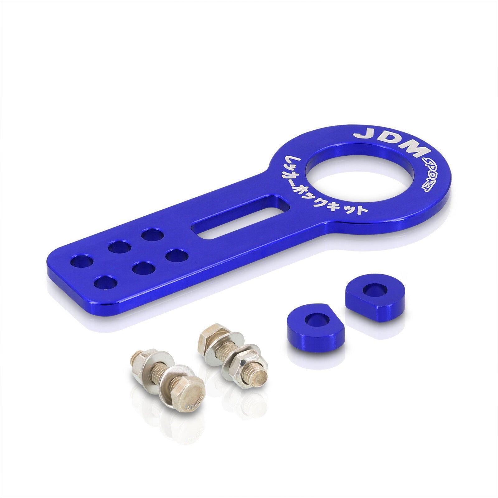 JDM Sport Universal Front Tow Hook Kit Gen 1 Blue - Parts Agent