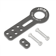 JDM Sport Universal Front Tow Hook Kit Gun Metal - Parts Agent