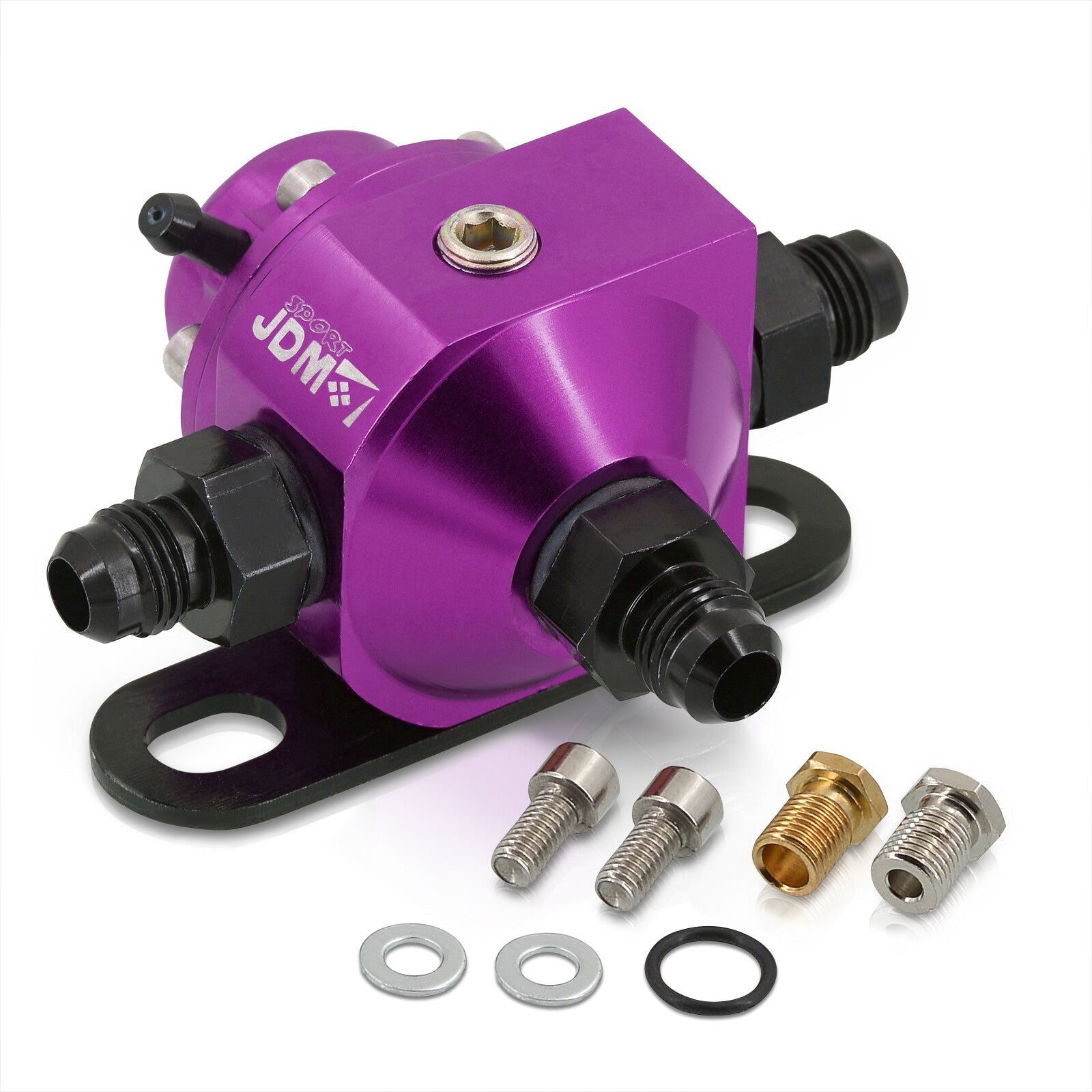 JDM Sport Universal Fuel Pressure Regulator Purple - Parts Agent