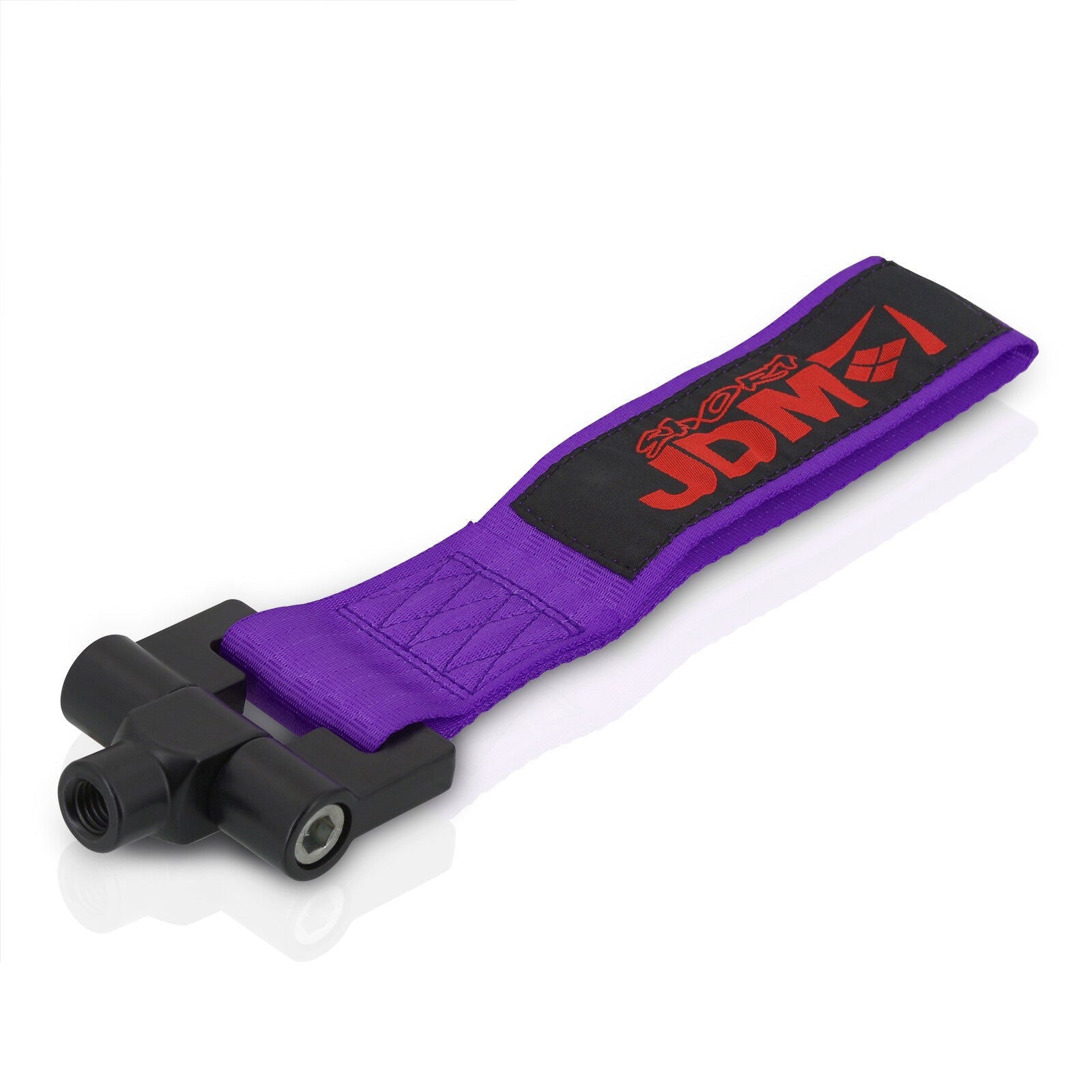 JDM Sport Universal M12 Tow Hook Strap Purple - Parts Agent
