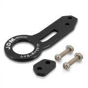 JDM Sport Universal Rear Tow Hook Kit Gen 1 Black - Parts Agent