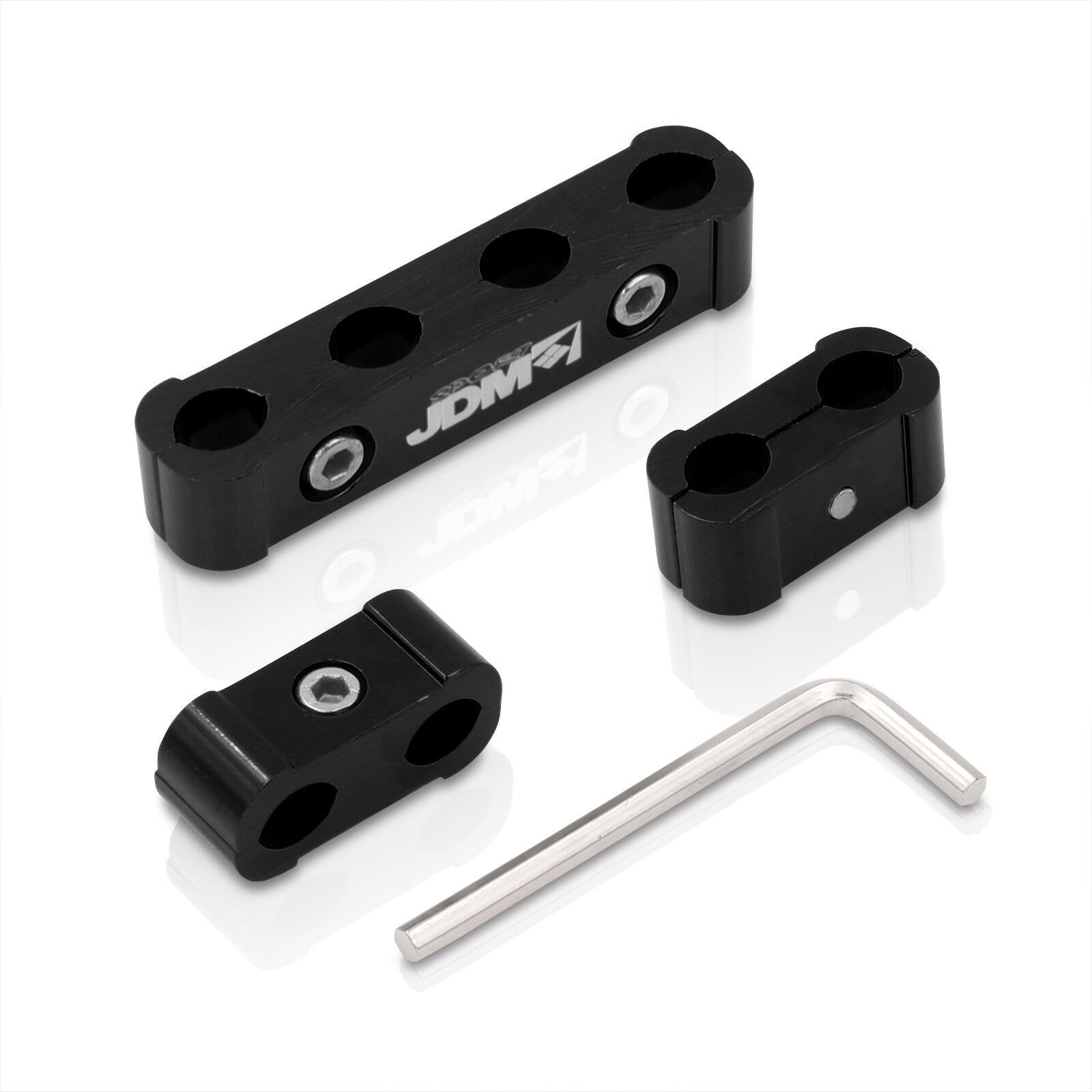 JDM Sport Unversal Spark Plug Wire Spacer Black - Parts Agent