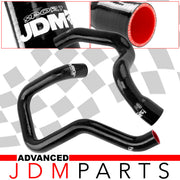 Jeep Cherokee XJ 4.0L 1984-2005 Silicone Radiator Hoses Black - Parts Agent