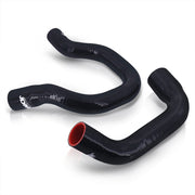Jeep Cherokee XJ 4.0L 1991-2001 Silicone Radiator Hoses Black - Parts Agent