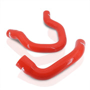 Jeep Cherokee XJ 4.0L 1991-2001 Silicone Radiator Hoses Red - Parts Agent