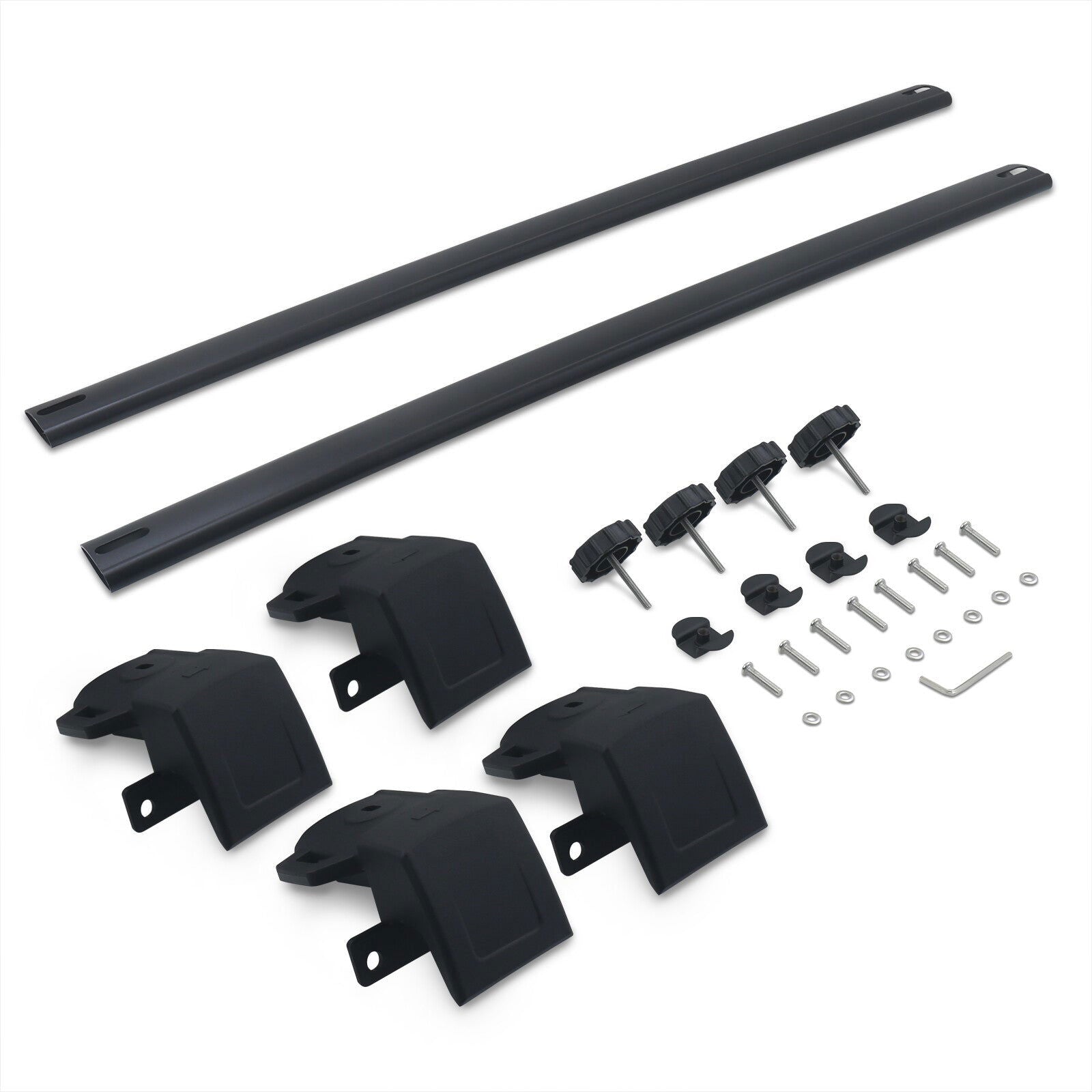Jeep Compass 2017-2022 Aluminum Crossbar Cargo Roof Rack - Parts Agent