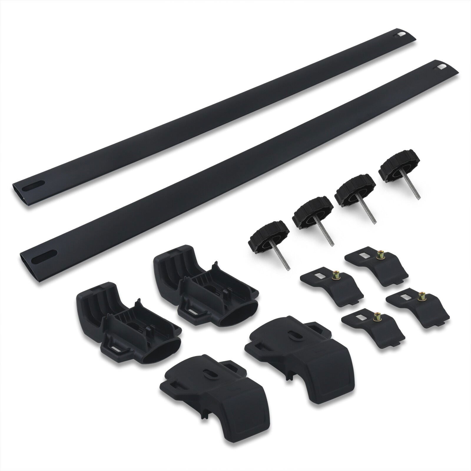 Jeep Patriot 2007-2017 Aluminum Crossbar Cargo Roof Rack - Parts Agent