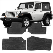 Jeep Wrangler JK 2-Door 2007-2013 All Weather Guard 3D Floor Mat Liner - Parts Agent