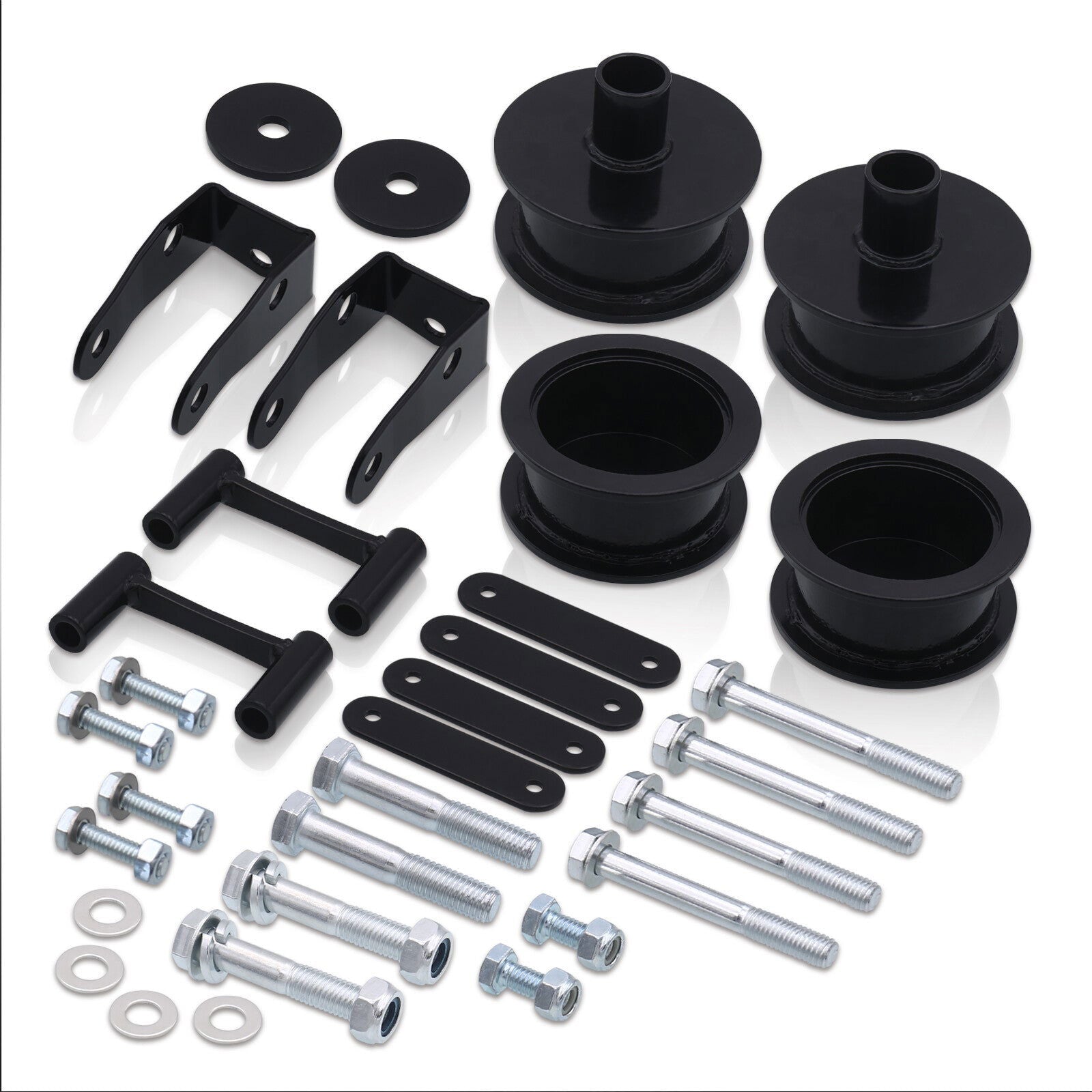 Jeep Wrangler JK 2007-2018 2.5" Front 2.5" Rear Leveling Lift Kit with Shock Extenders - Parts Agent