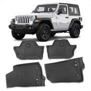 Jeep Wrangler JL 2-Door 2019-2022 All Weather Guard 3D Floor Mat Liner - Parts Agent