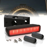 Jeep Wrangler JL 2018-2024 LED 3rd Brake Light With Relocation Kit Chrome Housing Smoke Len - Parts Agent