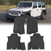 Jeep Wrangler JL 4-Door 2019-2022 All Weather Guard 3D Floor Mat Liner - Parts Agent