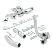 Jeep Wrangler YJ/TJ / Cherokee XJ / Grand Cherokee ZJ 4.0L 6-CYL 1991-1999 Stainless Steel Long Tube Exhaust Header + Y-Pipe - Parts Agent