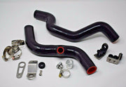 K- Swap Driver Side Radiator Hose Kit W/ Brackets Fan Hose Bung K20 EG EK DC2 US - Parts Agent