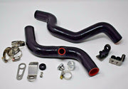 K- Swap Driver Side Radiator Hose Kit W/ Brackets Fan Hose Bung K24 EG EK DC2 US - Parts Agent