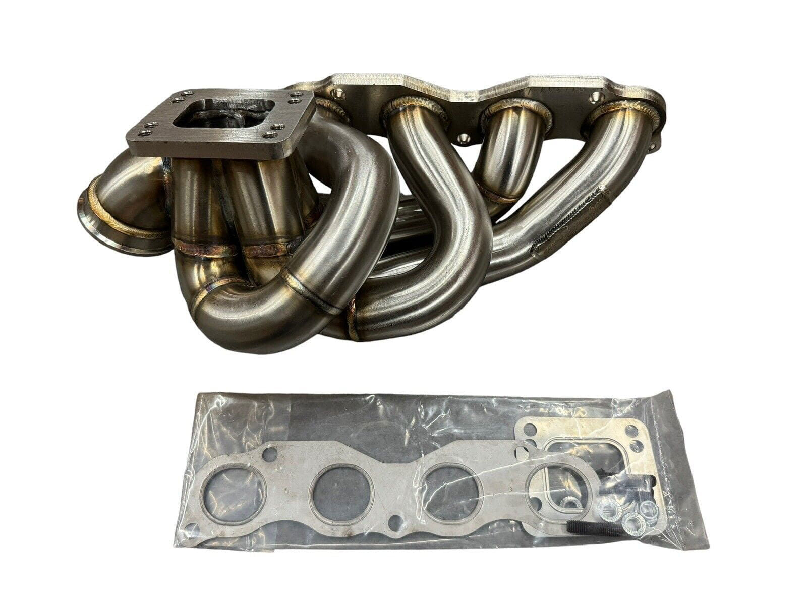 K20 K24 Top Mount T3 T4 60mm Wastegate WG AWD FWD Turbo Manifold K Series K Swap - Parts Agent