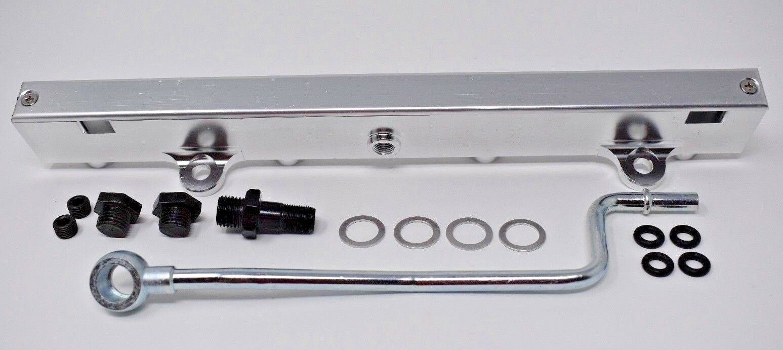 K Series Aluminum High Flow Fuel Rail K20 K24 2.0 2.4L RSX Si Civic K Swap EG EK - Parts Agent