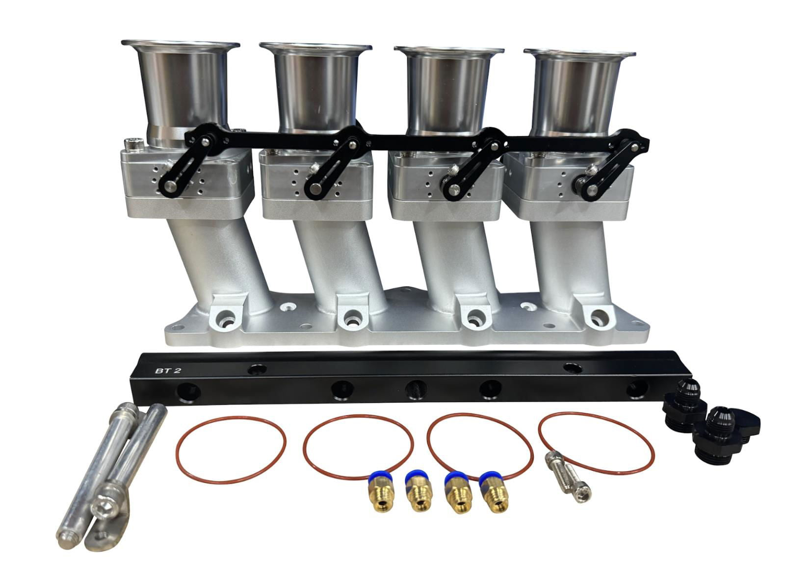 K Series Billet 50mm ITB Intake Manifold Individual Throttle Bodies K20 K24 CNC - Parts Agent