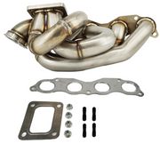 K Series K20 K24 AWD FWD Top Mount Turbo Manifold 60mm Wastegate T4 Flange - Parts Agent