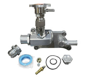 K Series Upper Coolant Housing Temp Sensor Elbow Filler Neck Hose K20Z3 K24 16AN - Parts Agent