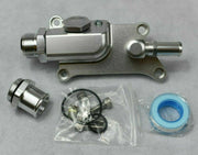K Series Upper Coolant Housing W Straight Elbow Hose Fitting For K20Z3 K24 16AN - Parts Agent