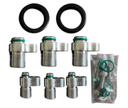 K Swap K20 K24 K Series A/C Fittings Adapters Honda Acura Civic DC2 CRX Si EG EK - Parts Agent