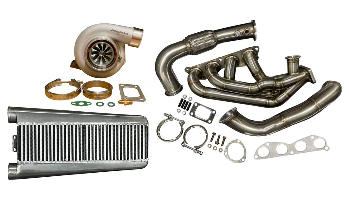 K Swap K Series K20 K24 Turbo Sidewinder Manifold Intercooler GT35 T3 ...
