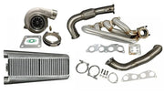 K Swap K Series K20 K24 Turbo Sidewinder Manifold Intercooler GT35 T3 T4 .63 .82 60mm - Parts Agent