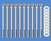 LS1 Intake Manifold Bolts Stainless Steel Kit LSX LS2 LS3 LS6 Camaro Corvette GM - Parts Agent
