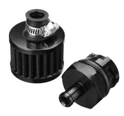 LSX LS1 LS6 LS2 LS3 LS7 Billet Aluminum Black Valve Cover Oil Cap Breather USA - Parts Agent